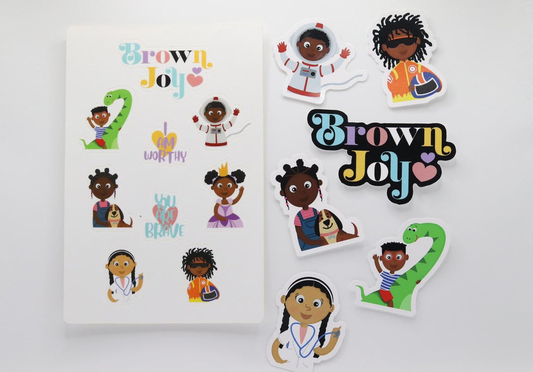 Brown Joy Ultimate Sticker Collection Set